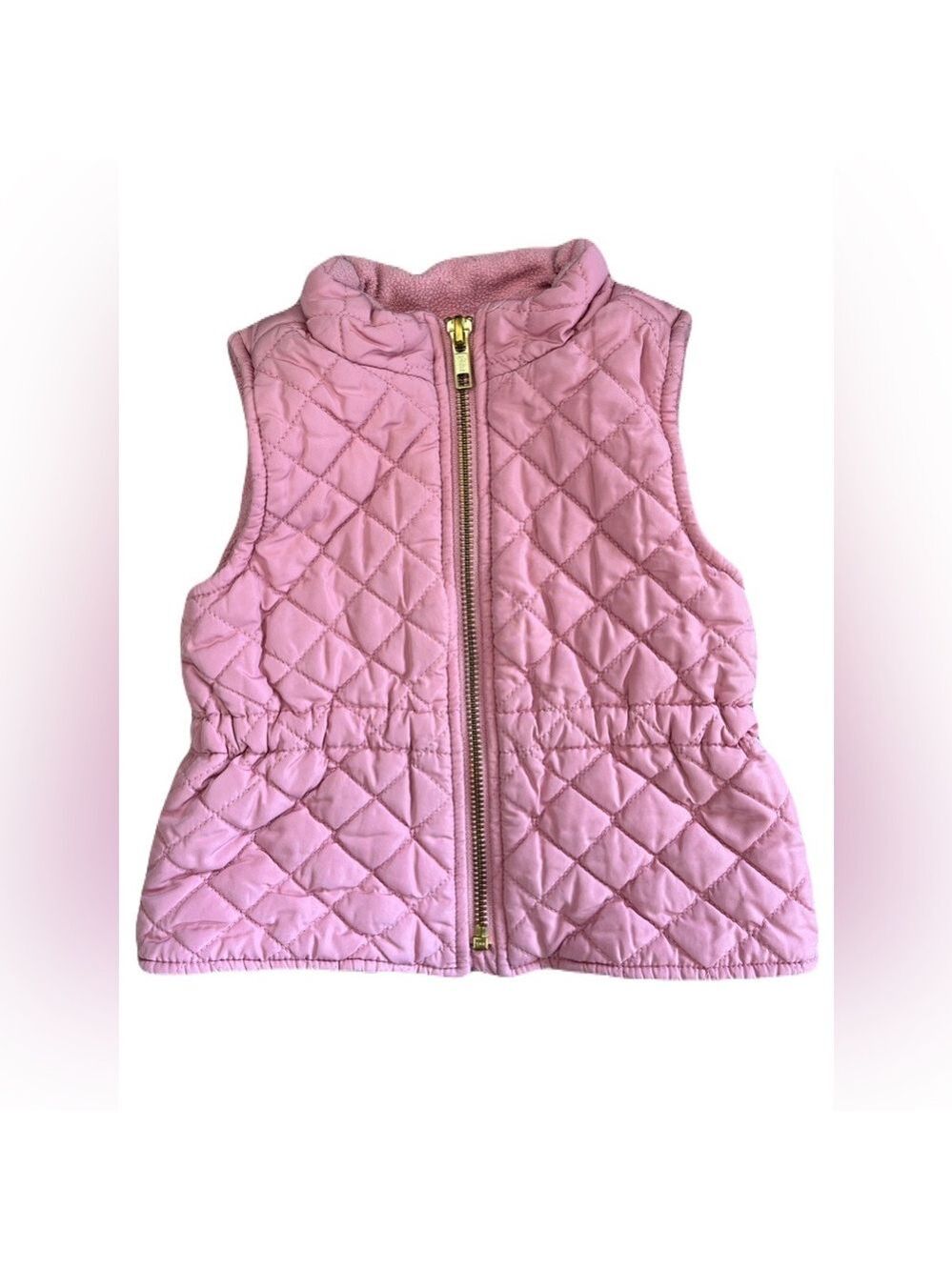 🩵 4/$20 Old‎ Navy Light Pink Quilted Kids Vest